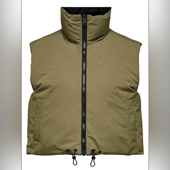 SELECTED Zip-Front Puffer Vest Reversible - Picture 3 of 11